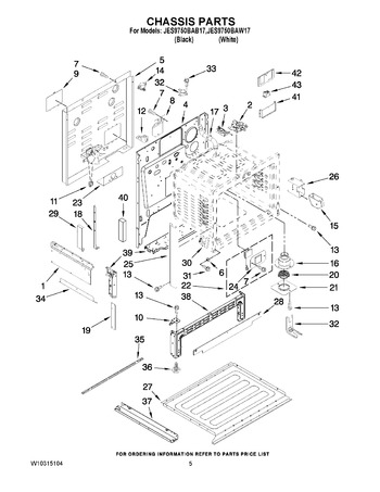 Diagram for JES9750BAB17