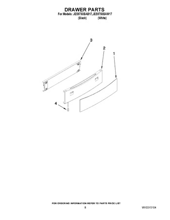 Diagram for JES9750BAB17