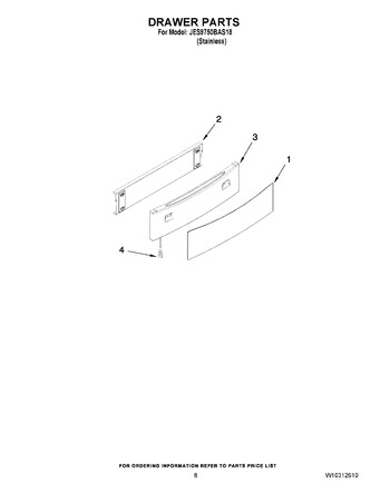 Diagram for JES9750BAS18