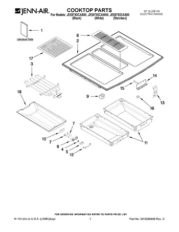 Diagram for JES9750CAB00