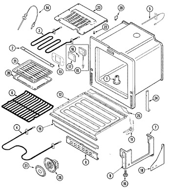 Diagram for JES9800AAB