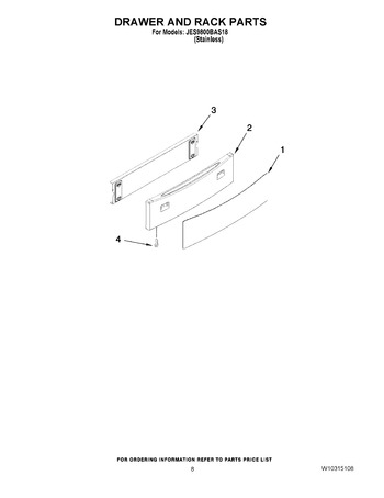 Diagram for JES9800BAS18