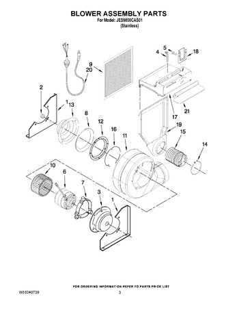 Diagram for JES9800CAS01