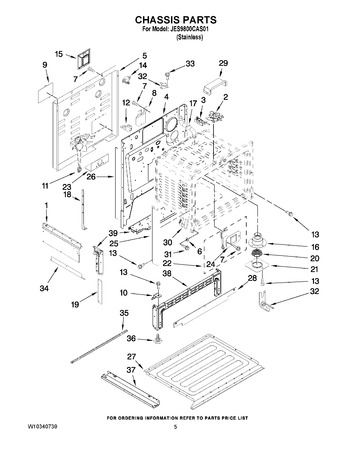 Diagram for JES9800CAS01