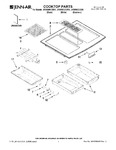 Diagram for 01 - Cooktop Parts