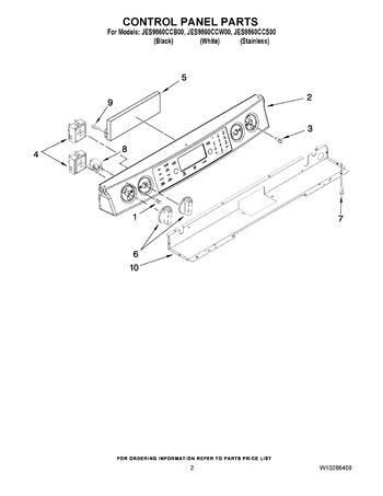 Diagram for JES9860CCW00