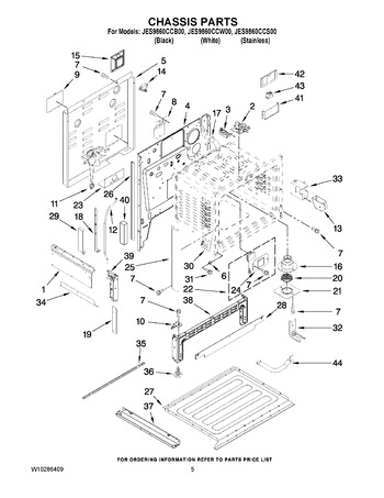 Diagram for JES9860CCW00