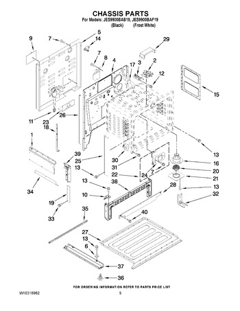 Diagram for JES9900BAF19