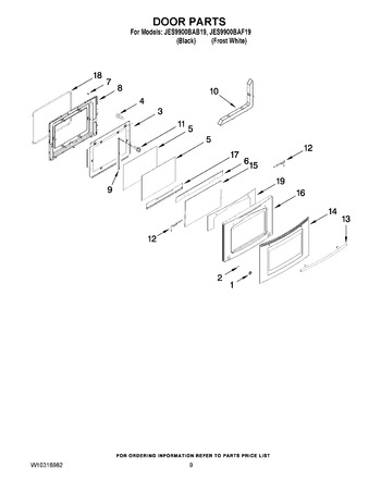 Diagram for JES9900BAF19