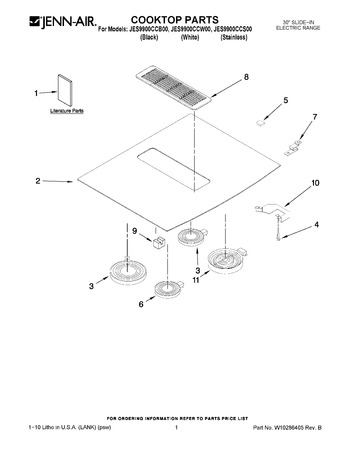 Diagram for JES9900CCB00