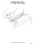 Diagram for 02 - Control Panel Parts