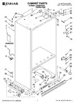 Diagram for 01 - Cabinet Parts