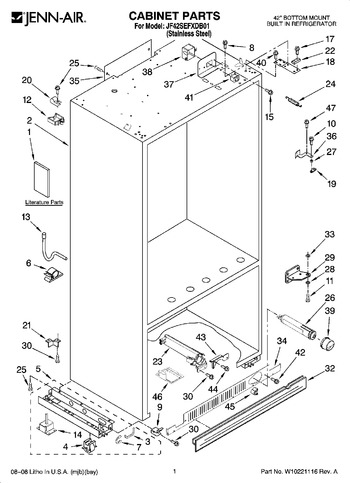 Diagram for JF42SEFXDB01