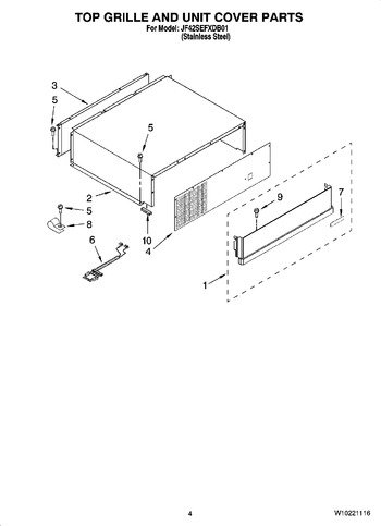 Diagram for JF42SEFXDB01