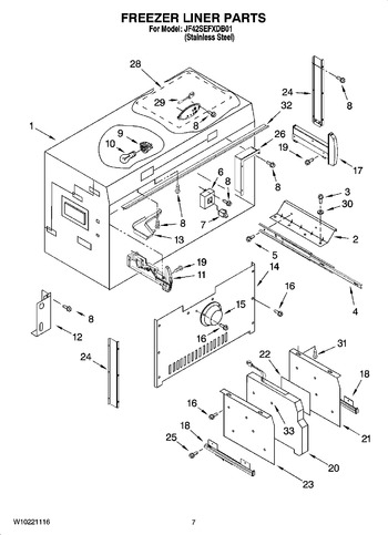 Diagram for JF42SEFXDB01