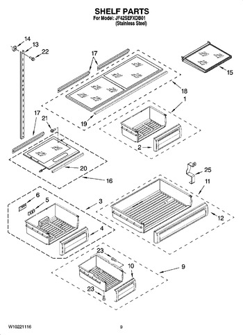 Diagram for JF42SEFXDB01