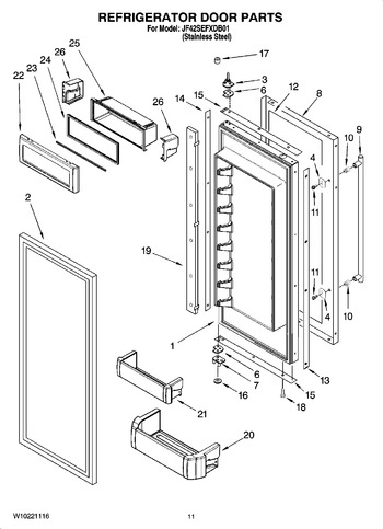 Diagram for JF42SEFXDB01