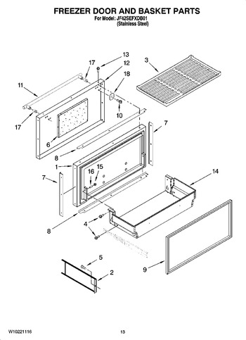 Diagram for JF42SEFXDB01