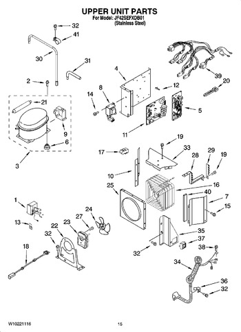 Diagram for JF42SEFXDB01