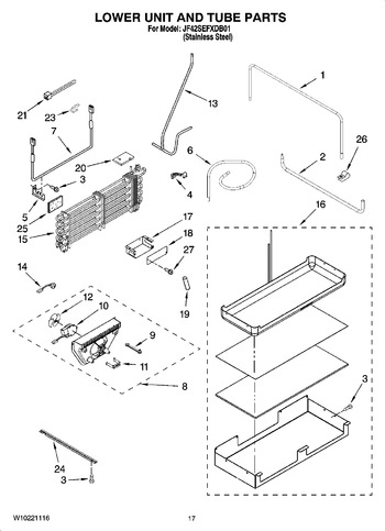 Diagram for JF42SEFXDB01