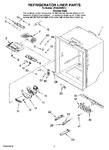 Diagram for 03 - Refrigerator Liner Parts