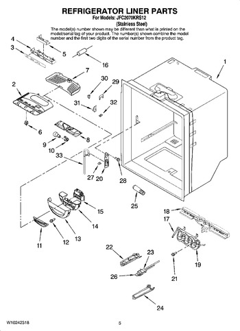 Diagram for JFC2070KRS12