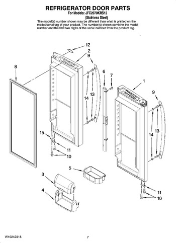 Diagram for JFC2070KRS12