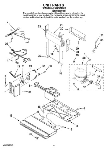 Diagram for JFC2070KRS12