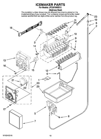 Diagram for JFC2070KRS12