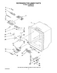 Diagram for 03 - Refrigerator Liner Parts