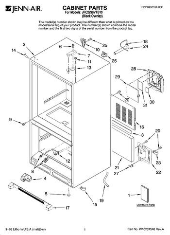 Diagram for JFC2290VTB10