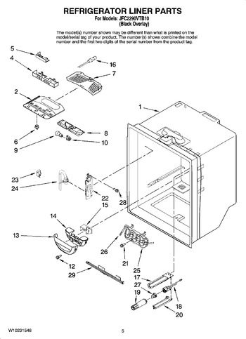 Diagram for JFC2290VTB10