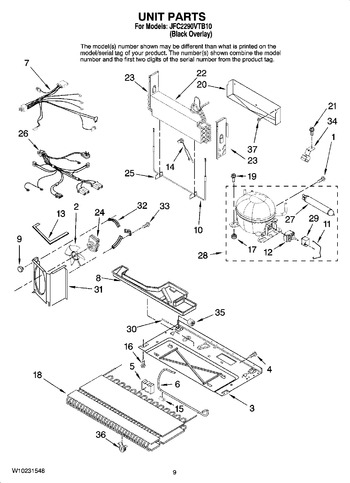 Diagram for JFC2290VTB10