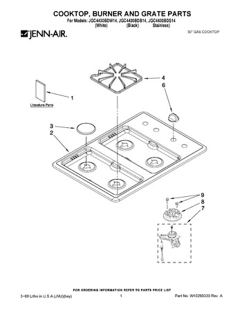 Diagram for JGC4430BDS14