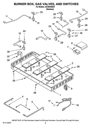 Diagram for JGC8645BDS