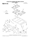 Diagram for 01 - Cooktop, Burner And Grate Parts