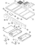 Diagram for 02 - Control Panel & Top Assembly