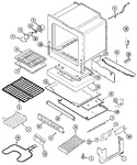 Diagram for 05 - Oven/base