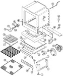 Diagram for 05 - Oven/base