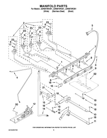 Diagram for JGR8875RDB1