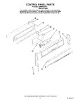 Diagram for 02 - Control Panel Parts