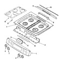 Diagram for 02 - Control Panel/top Assembly