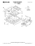 Diagram for 01 - Cooktop Parts