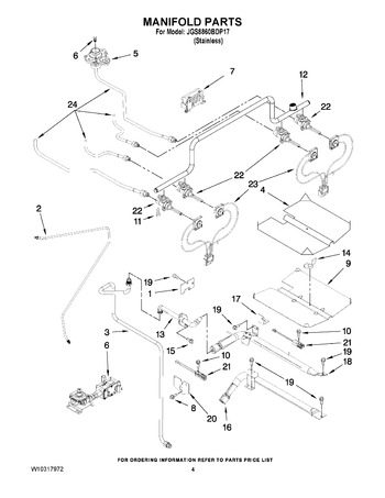 Diagram for JGS8860BDP17