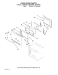 Diagram for 02 - Oven Door Parts