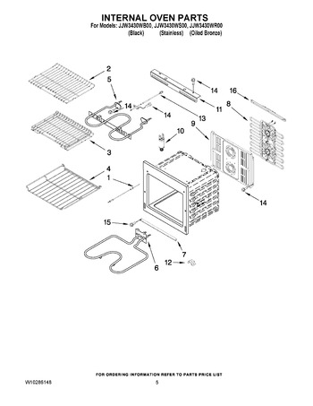 Diagram for JJW3430WR00