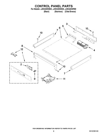 Diagram for JJW3430WR00