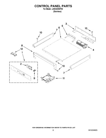 Diagram for JJW3430WP00