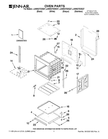 Diagram for JJW8527DDQ27