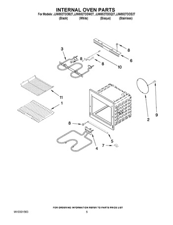 Diagram for JJW8527DDQ27